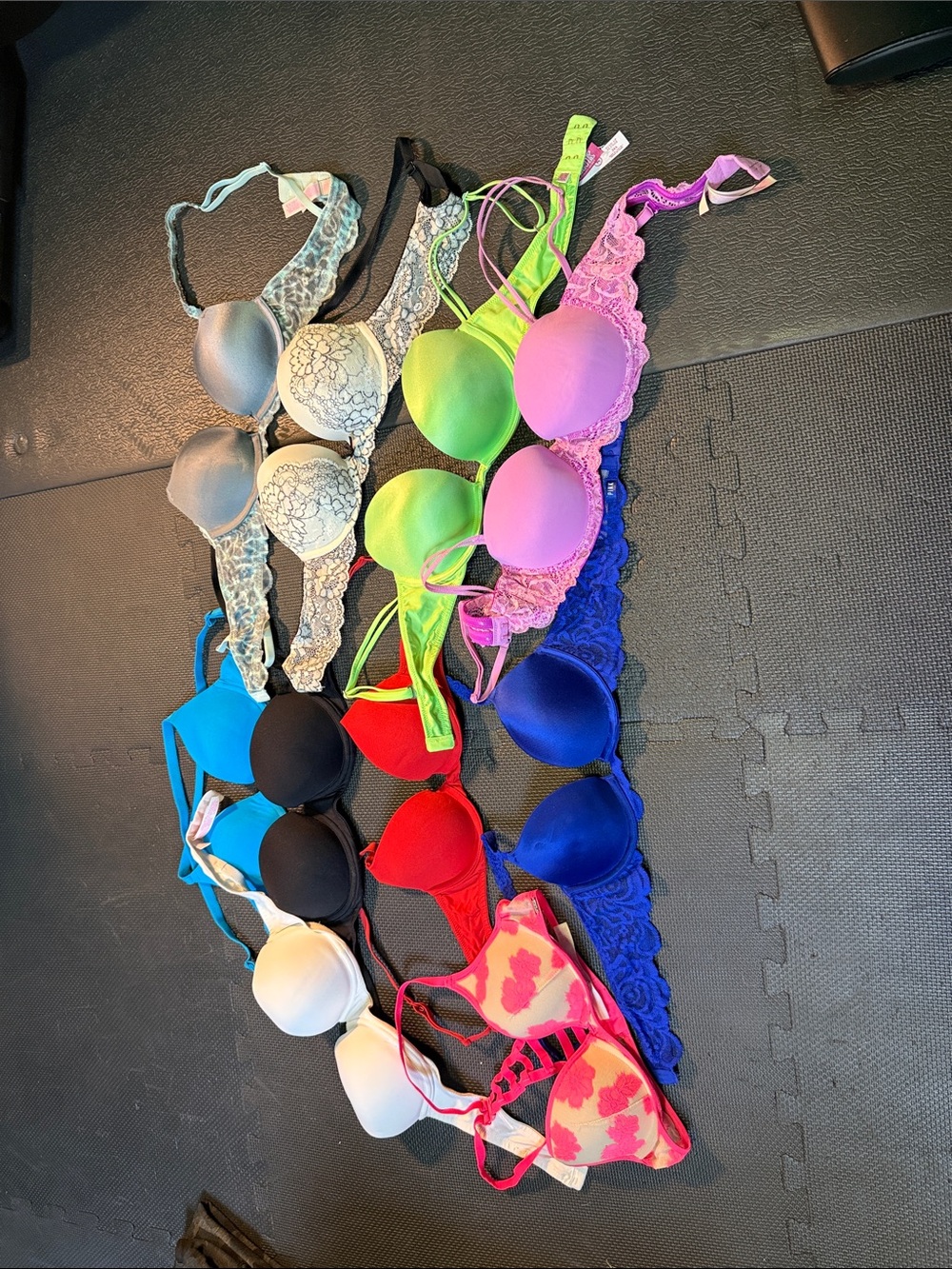 Victoria’s Secret 10 Bright Mixed-Color Bra Pack - Assorted Colors